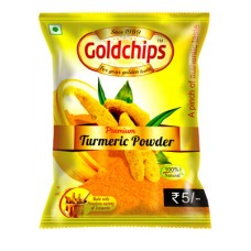 Gold Chips Turmeric Powder Rs.5/- Pouch
